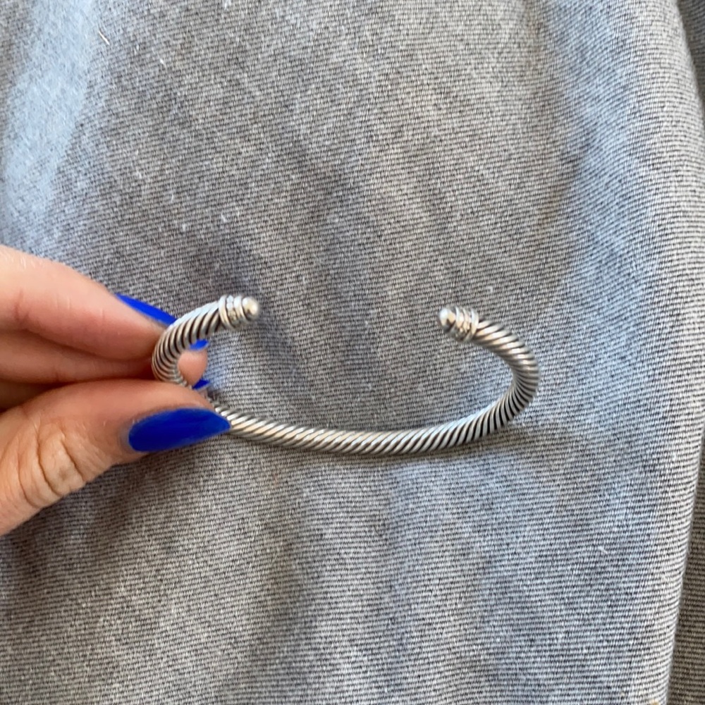 David Yurman - diamond cuff